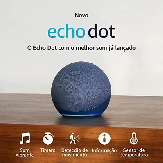 Nouvel Echo Dot (5ème génération) - Enceinte connectée Wi-Fi et Bluetooth avec Alexa