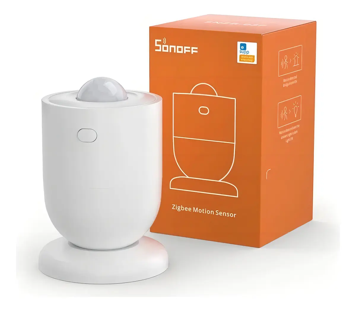 Capteur de présence humaine SONOFF SNZB-06P Zigbee - Détection radar haute précision pour domotique