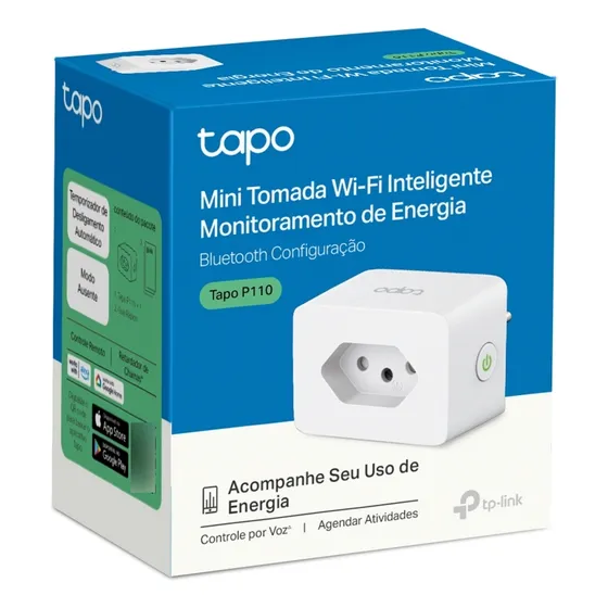 Prise connectée Wi-Fi Tapo - Mini prise intelligente compatible avec Alexa et Google Home